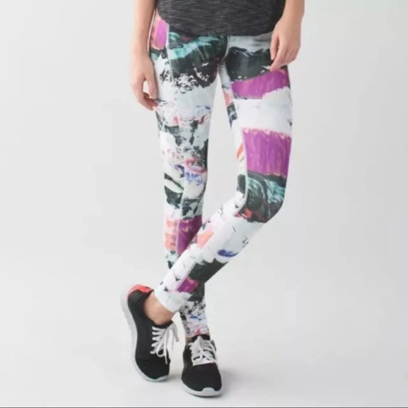 Lululemon|$15|Size 4 Speed Tight III All Full-On Luxtreme Pigment Wave Leggings - Picture 8 of 9